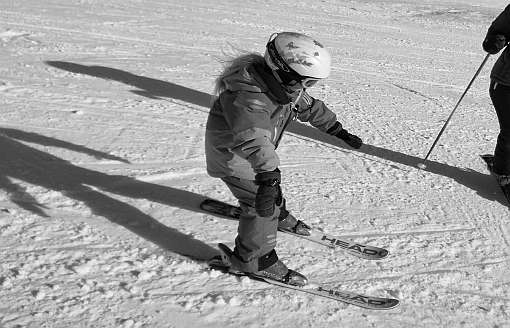 Haslum Alpin og Friski, Trening, Nybegynner, Trygghet, Fra plog til svinger